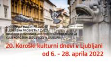 20. Koroški kulturni dnevi v Ljubljani