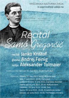 Recital: Samó Gregorčič